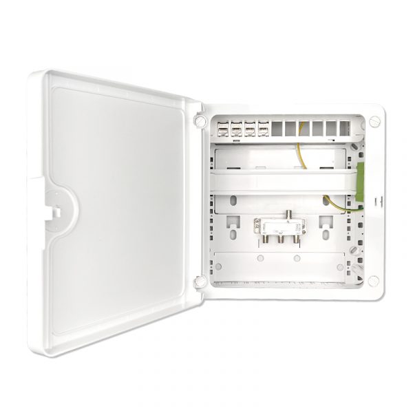 COMC001 - Coffret de communication serié 250 4 RJ45 Grade 2/3 avec porte