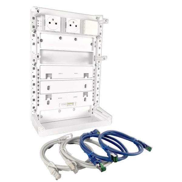 COMC016 - Support box opérateur série 350 avec cordon RJ45 - Zone attenante – Image 2