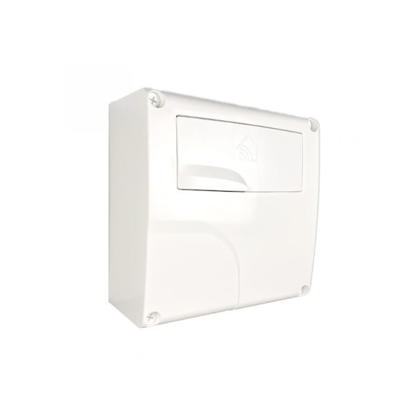 COML002 - COFFRET COM. 6RJ CAT 6A GRADE 3TV 2R AVEC TRAPPE – Image 3