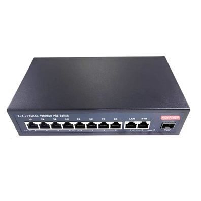 VDISW002 - Switch ethernet POE 8+2 ports 1 gigabit/s