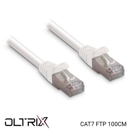 Câble Ethernet RJ45 Cat.7 FTP 100cm - OLTRIX CORD7F1