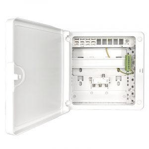 COMC001 - Coffret de communication serié 250 4 RJ45 Grade 2/3 avec porte