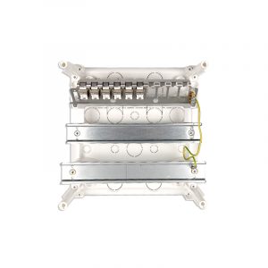 COML002 - Coffret com. 6RJ cat 6A grade 3TV 2R avec trappe