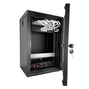 COMS001 - Coffret com. 12RJ cat 6A grade 3TV avec switch