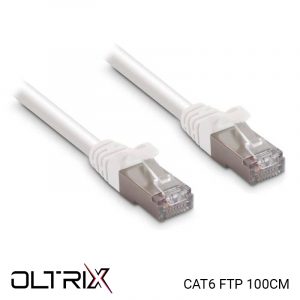Câble Ethernet RJ45 Cat.6 FTP 100cm - OLTRIX CORD6F1