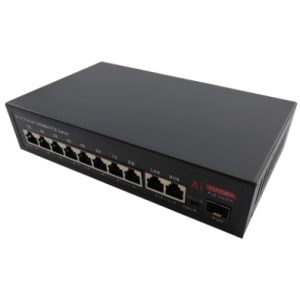 VDISW002 - Switch ethernet POE 8+2 ports 1 gigabit/s