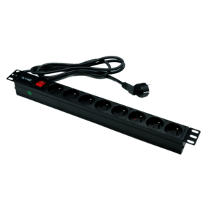 VDIC19-013 - Bandeau d'alimentation PDU - 8P + Interrupteur - pour coffret 19"